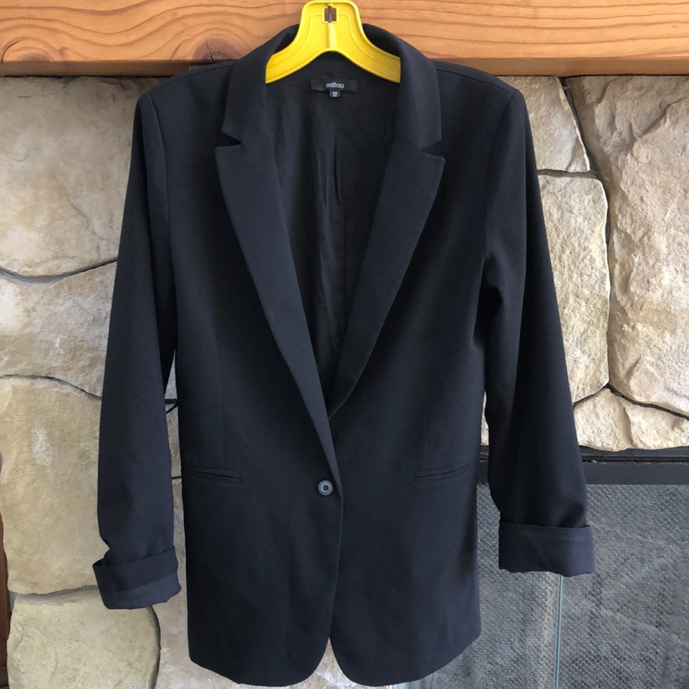 Millau Black Structured Jacket, 12 - image 1